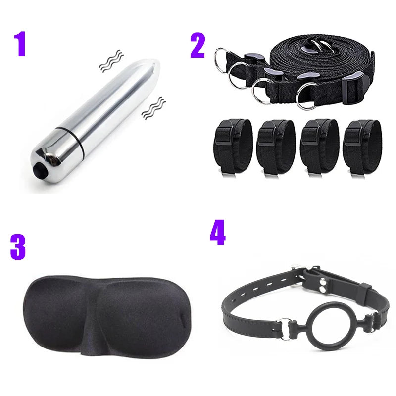 Electric Shock  Clit Stimulator Set Restraint