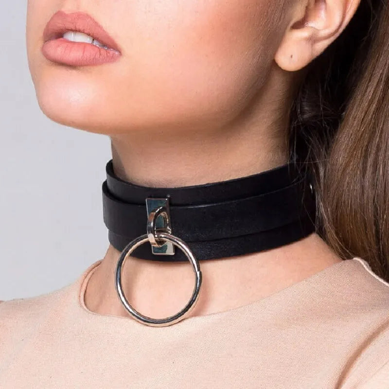 Bdsm Collar Neck Leather