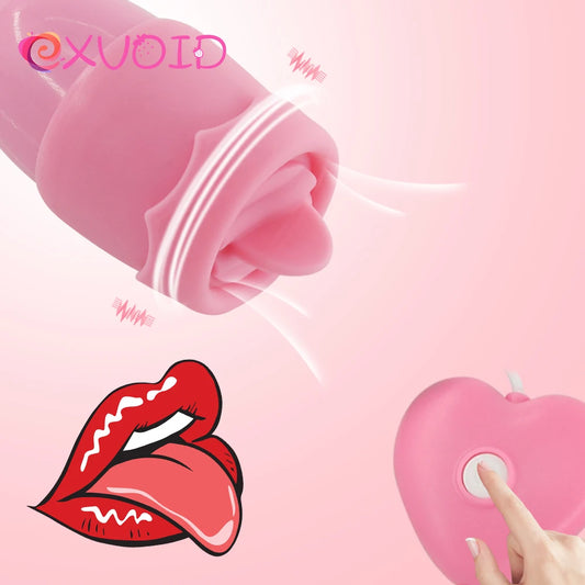 EXVOID Tongue  Licking Vibrators