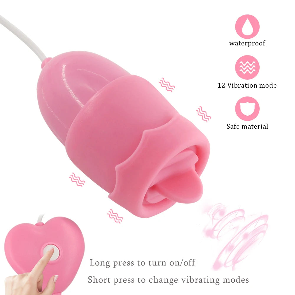 EXVOID Tongue  Licking Vibrators