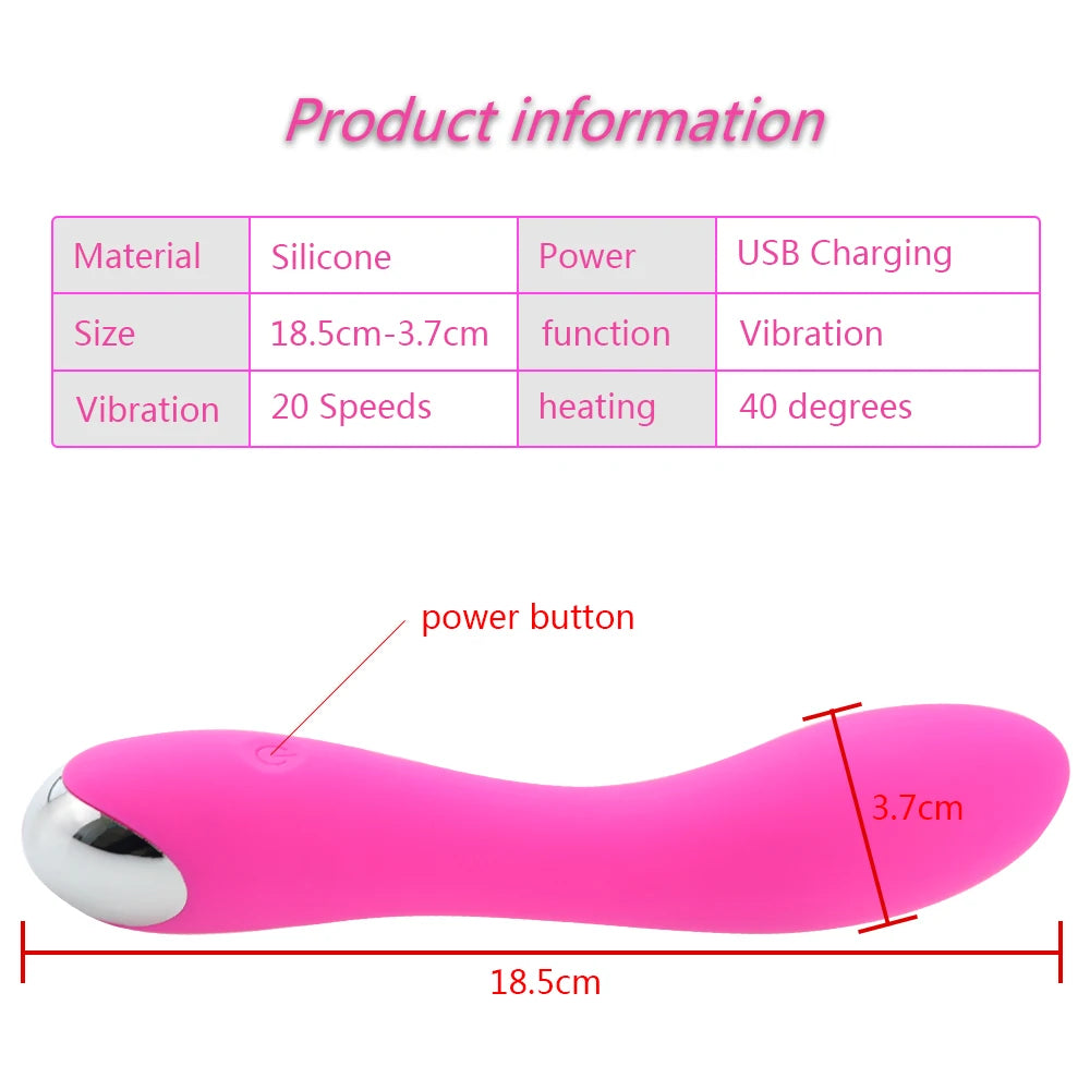 20 Modes G Spot Dildo Vibrator