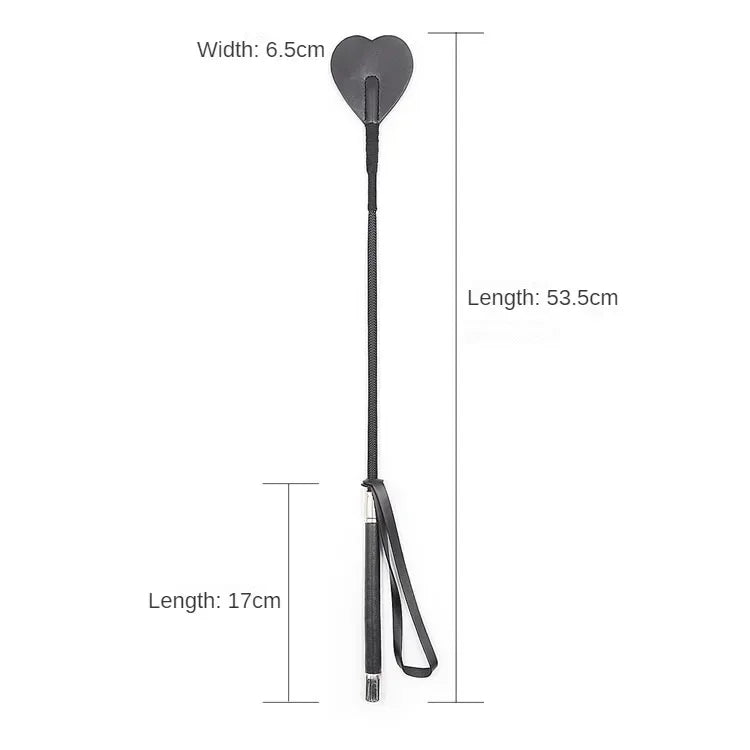 Bondage Whip, Crop Spanking Horse Riding Flogger Flapper Cane