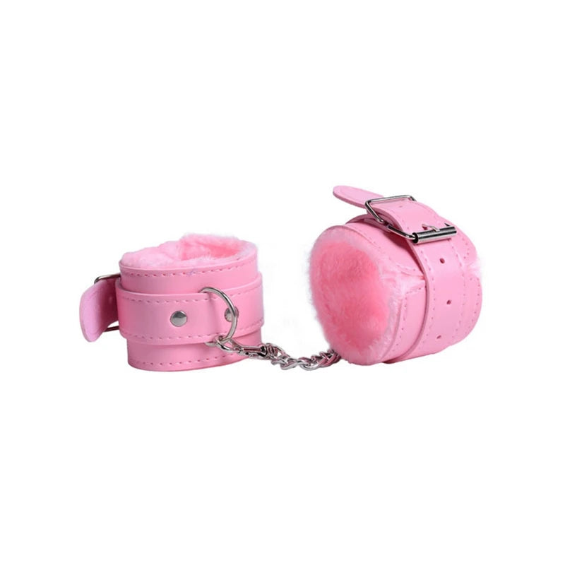 Plush Sex Bondage Set Handcuffs