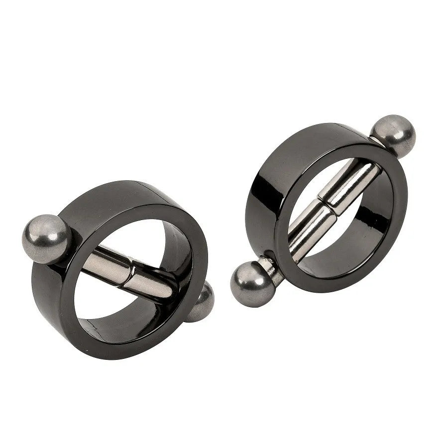 Metal Strong Magnetic Nipple Clamps Clips Stimulator