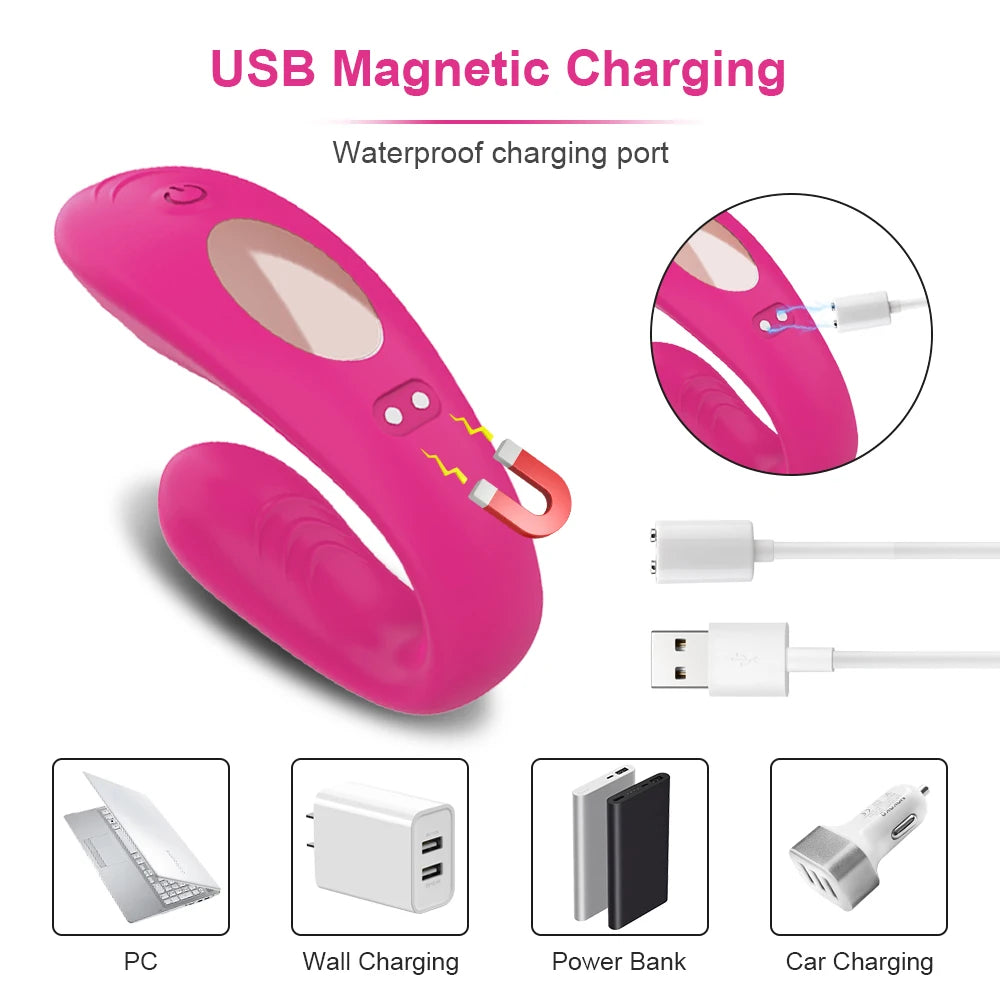 Wireless Remote Control Clitoris Vibrator