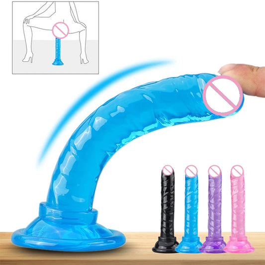 Jelly Dildo Realistic Fake Dick