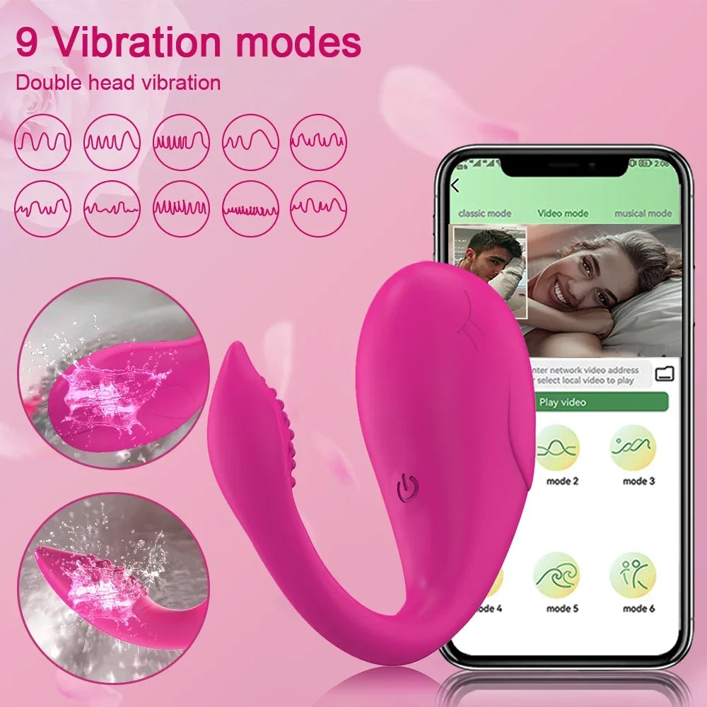 Bluetooth Control Vibrator Egg  Clitoris Stimulator