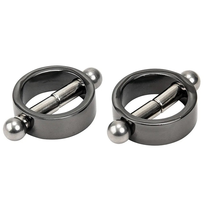 Metal Strong Magnetic Nipple Clamps Clips Stimulator