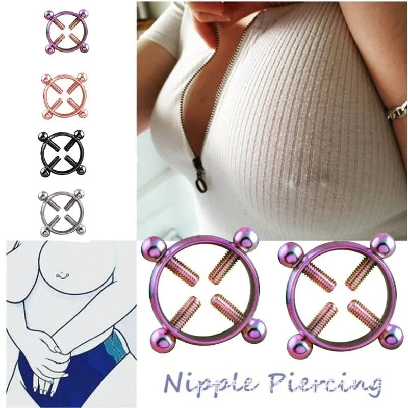 Nipple Stimulator Stainless Steel Nipple Clamps S