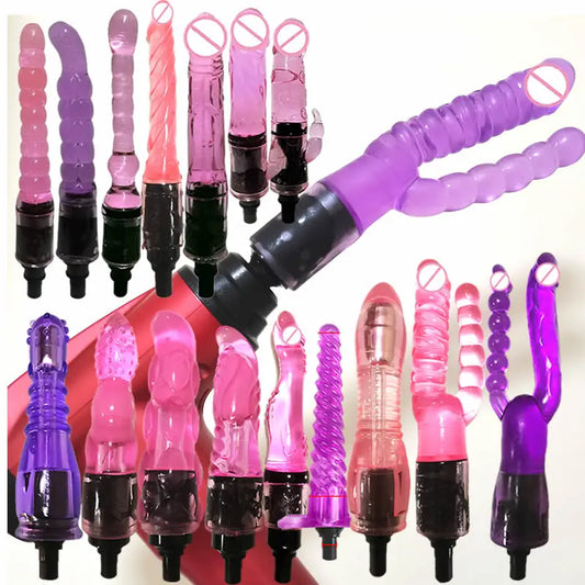 Universal Fascia Gun Vibrator Dildo