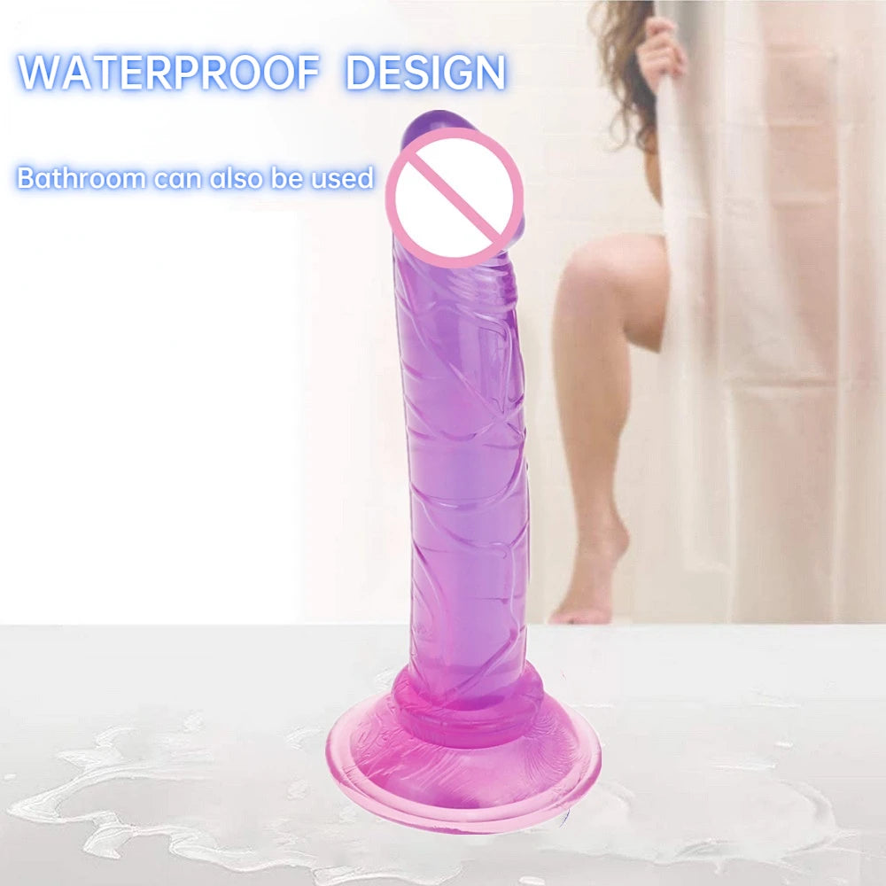 Jelly Dildo Realistic Fake Dick