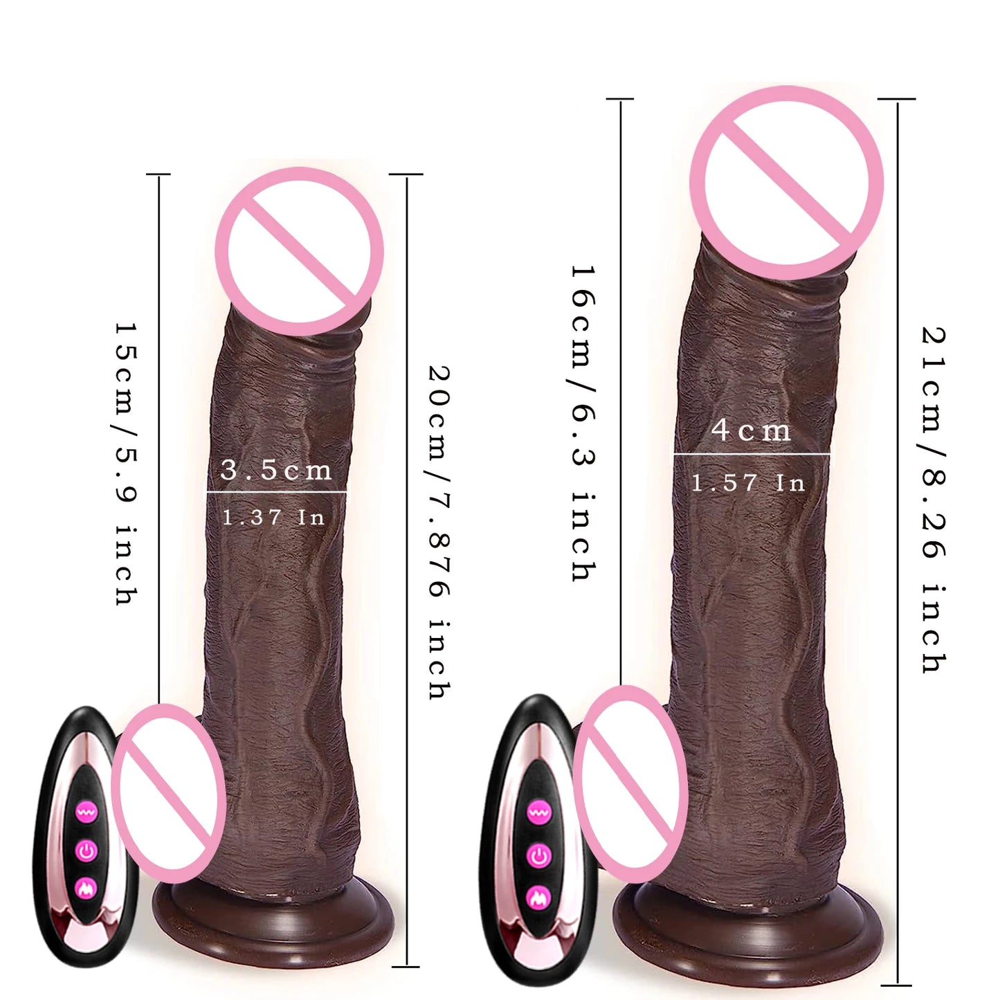 Thrusting Black Dildo