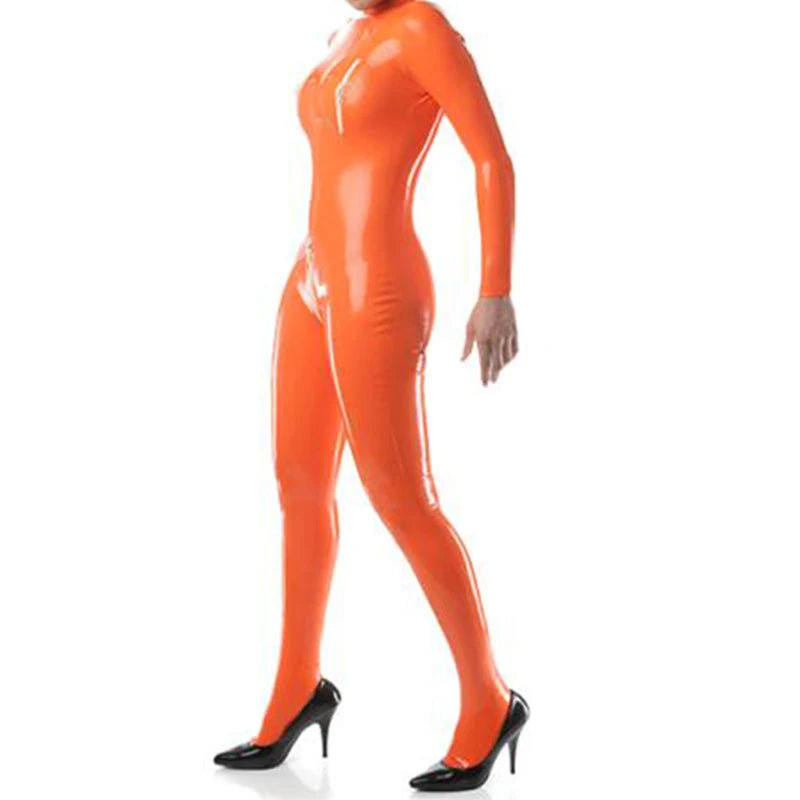 Erotic Sexy Lingerie Handmade Latex Catsuits