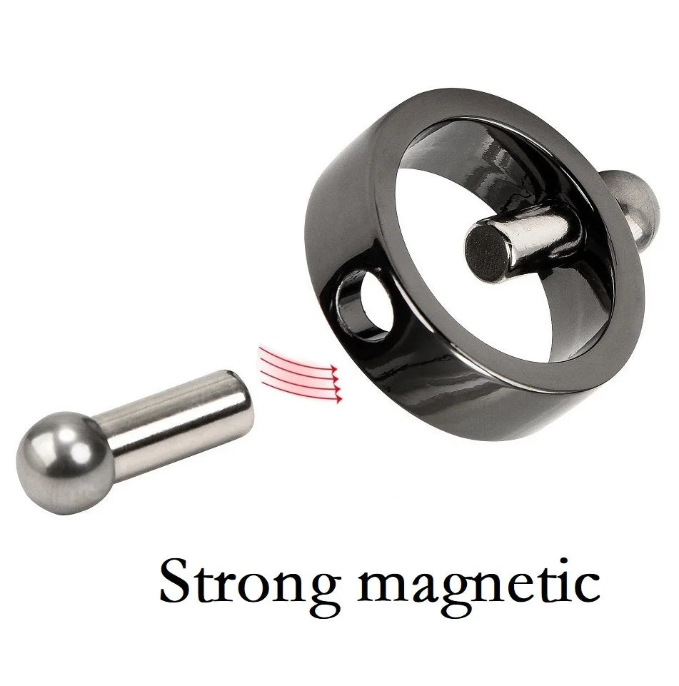 Metal Strong Magnetic Nipple Clamps Clips Stimulator