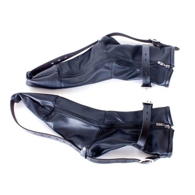 PU Leather Lockable Feet Restraints