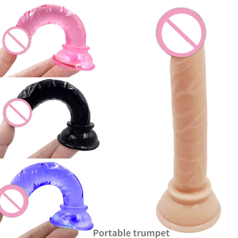 Jelly Dildo Realistic Fake Dick