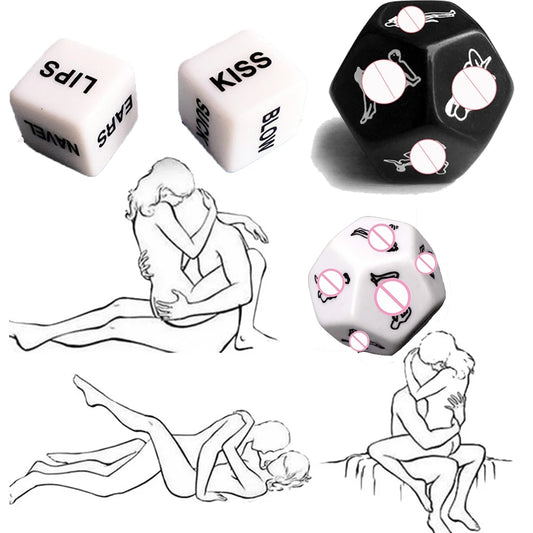 Adult Games 12 Sides Sex Dice