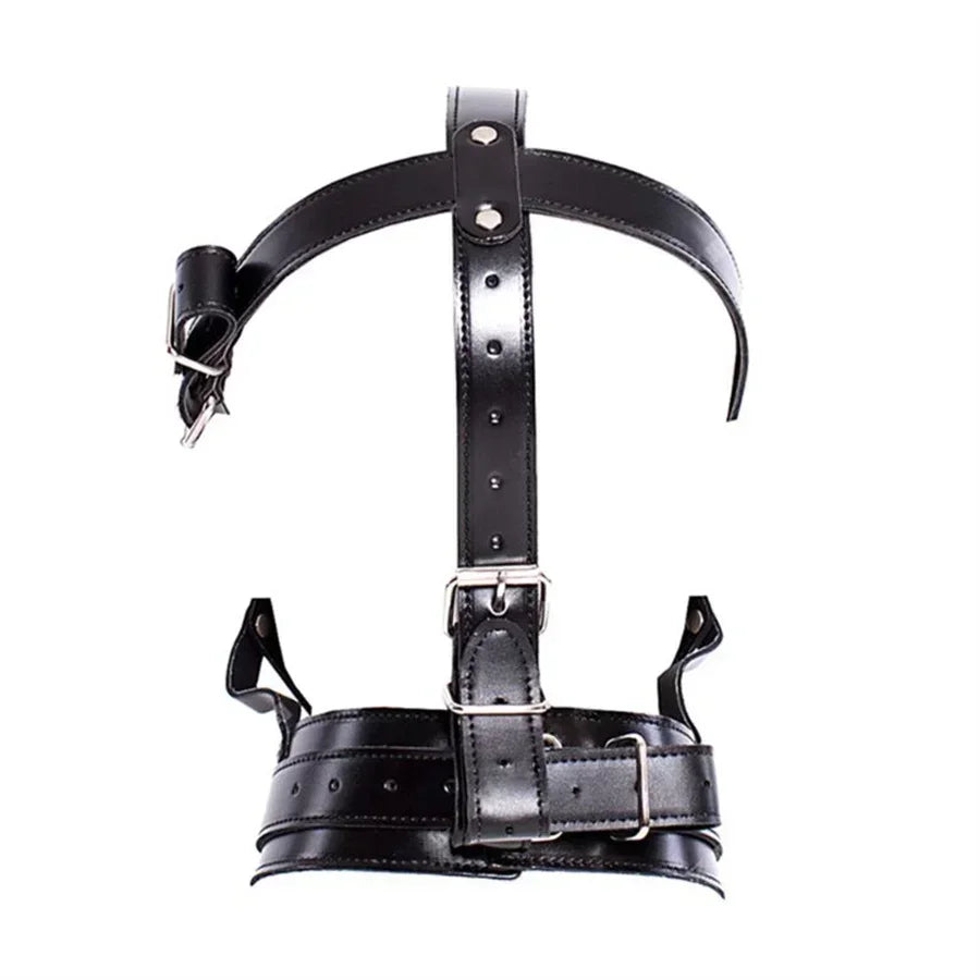 BDSM Bondage Headgear Mask Hood Restraint