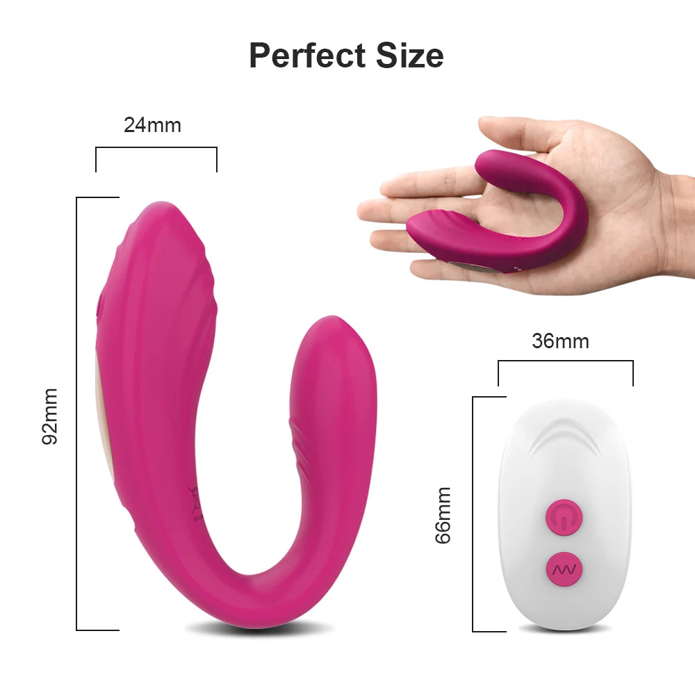 Wireless Remote Control Clitoris Vibrator