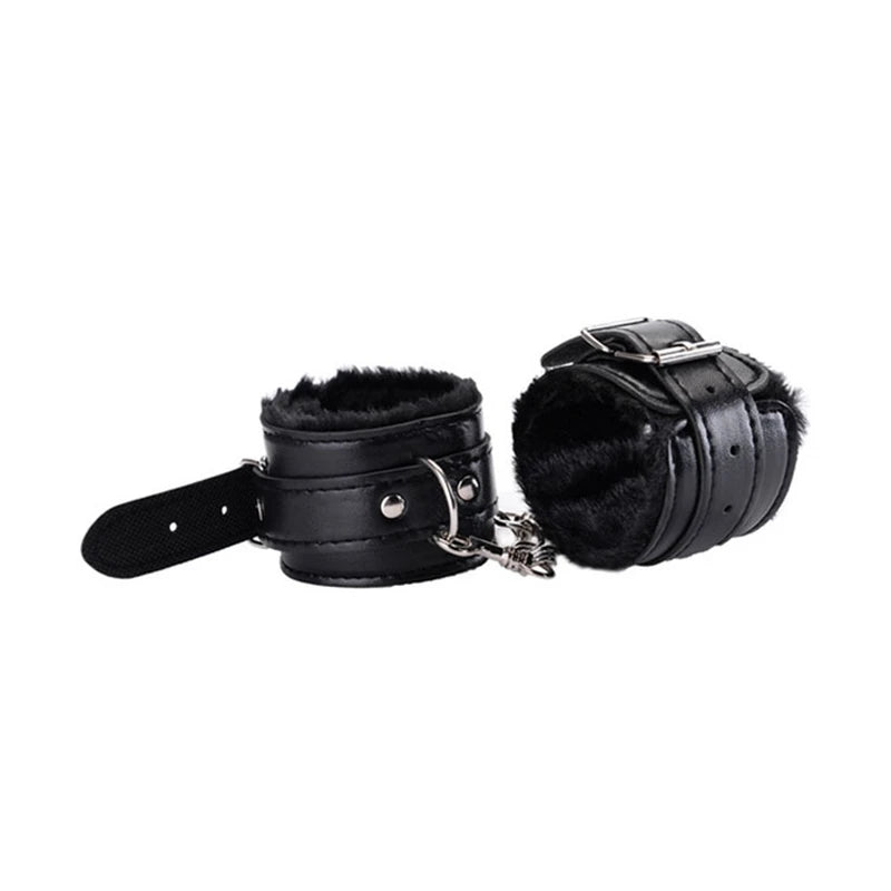 Plush Sex Bondage Set Handcuffs