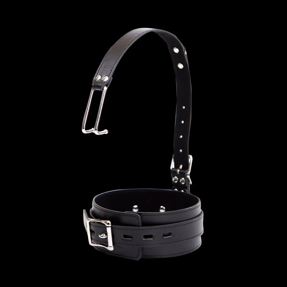 Slave Bondage Leather Choker Collar